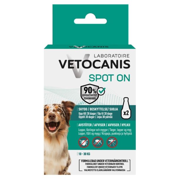 VetoCanis Spot on hund 10-30 kg