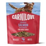 Carnilove crunchy snack laks blåbær kornfrie hundekiks