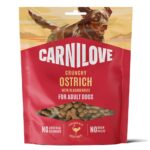 Carnilove crunchy snack struds brombær kornfrie hundekiks