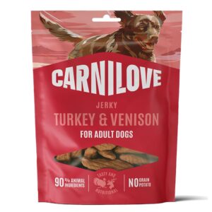 Carnilove Jerky kalkun og vildt 100 g