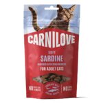 Carnilove Cat soft snack sardin og jordbær