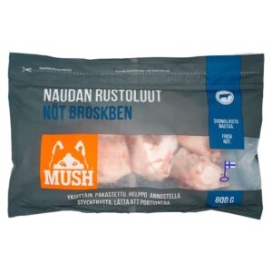 MUSH Okse bruskben 800 g kødben BARF