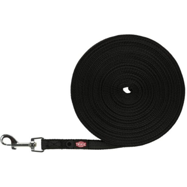 Trixie sporline gummieret sort 10 meter ø15 mm