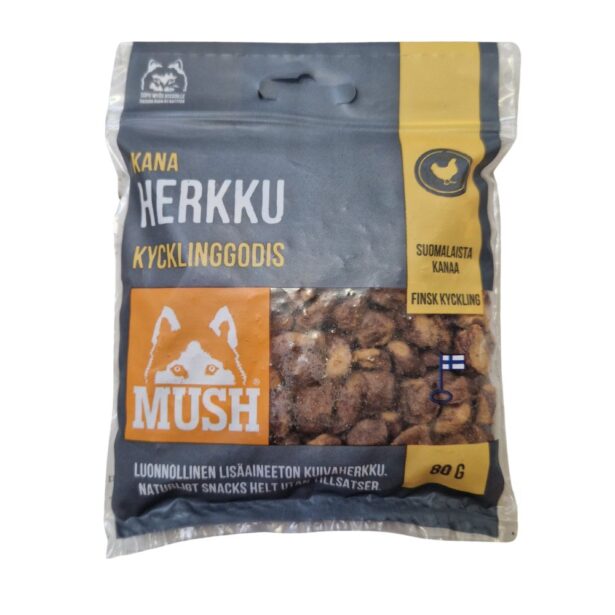 MUSH Minisnack kylling 80 g