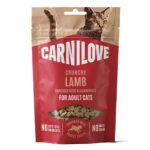 carnilove cat crunchy snack lam brombær