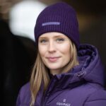 EQ AW26Anaheim hue lilla strikket