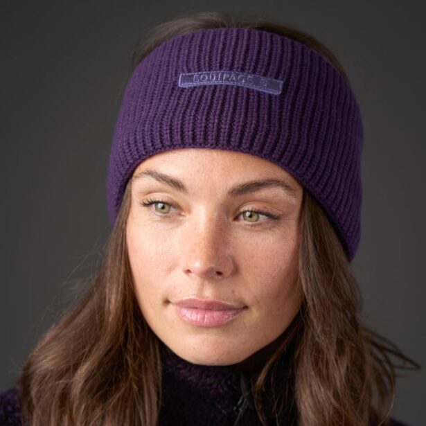 EQ AW26 Anaheim pandebånd lilla strikket