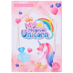 EQ AW26 Unicorn klistermærke ark