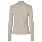 Kingsland AW26 Abigail trøje med rullekrave beige