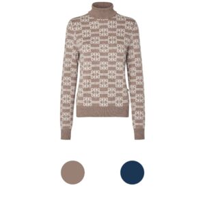 Kingsland AW26 Annabella strik med rullekrave uldtrøje