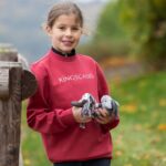 Kingsland AW26 JR Antonia sweatshirt rød