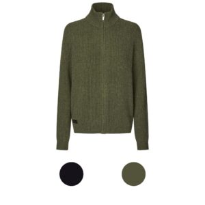 Kingsland AW26 MEN Andre striktrøje med lynlås uldtrøje