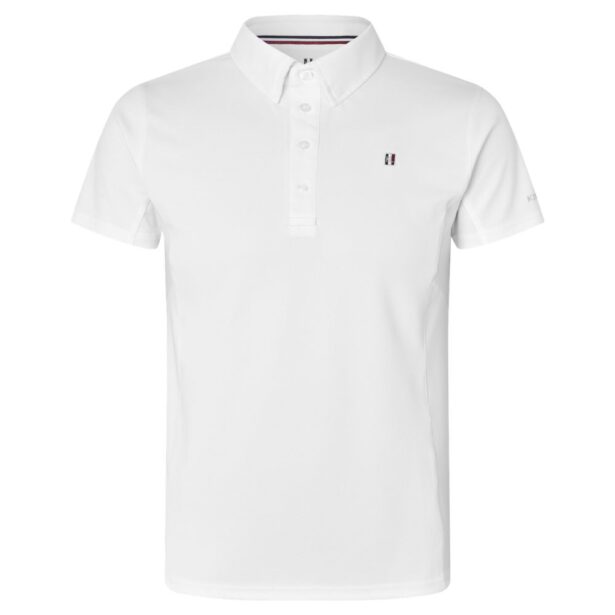 Kingsland Classic MEN stævne polo hvid