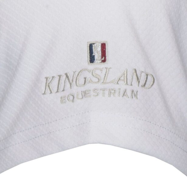 Kingsland Classic MEN stævne polo hvid