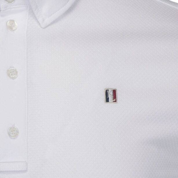 Kingsland Classic MEN stævne polo hvid