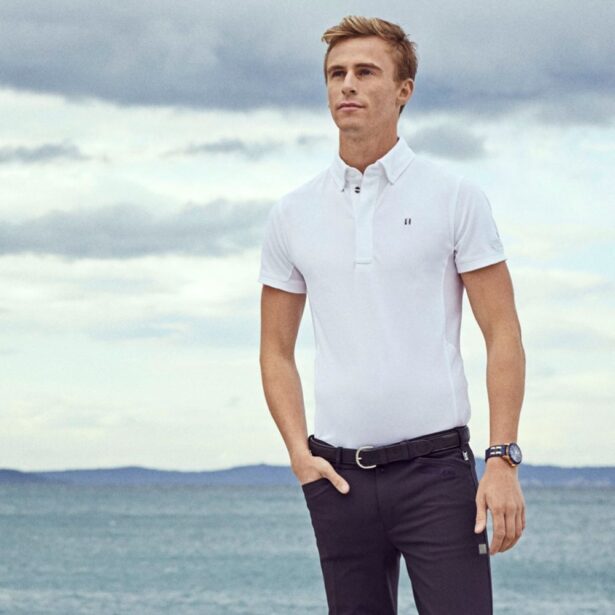 Kingsland Classic MEN stævne polo hvid