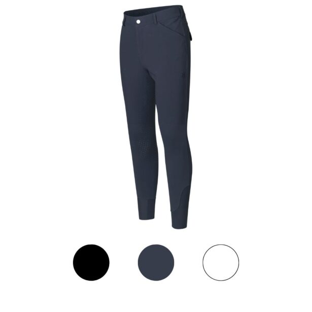 Kingsland MEN Kent ridebukser fullgrip navy, sort eller hvid