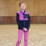 EQ Aw26 Allison fleece jakke pink navy