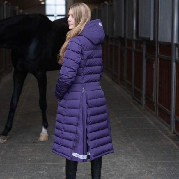 EQ AW26 Candice 2.0 ridejakke lilla