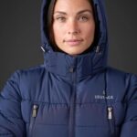 EQ Candice 2.0 jakke navy lang ridejakke