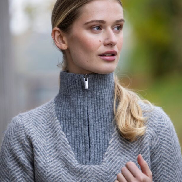 Kingsland AW26 Audrey Striktrøje alpaca uldtrøje