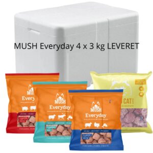 MUSH Everyday 4 x 3 kg LEVERET