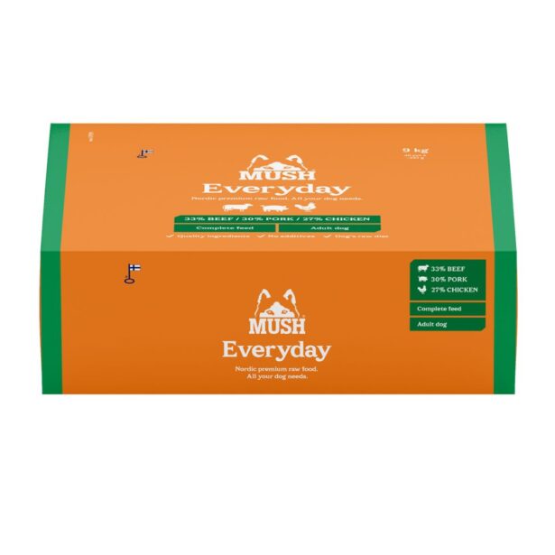 MUSH Everyday Grøn 9 kg BARF