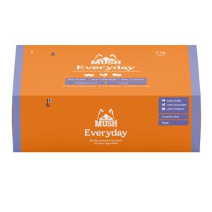 MUSH Everyday Lyslilla 9 kg komplet barf til hvalpe