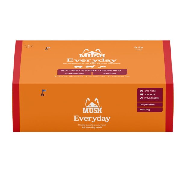 MUSH Everyday Rød 9 kg BARF