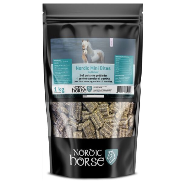 Nordic Mini Bites 1 kg små godbidder til heste