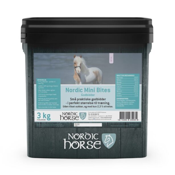 Nordic Mini Bites 3 kg små godbidder til heste