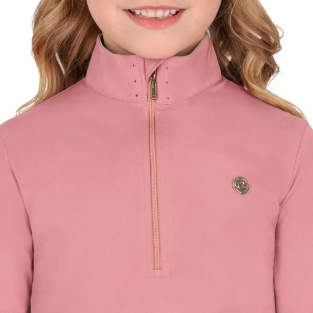 QHP Lucky stævnetrøje soft pink