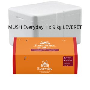 MUSH Everyday 1 x9 kg BARF leveret