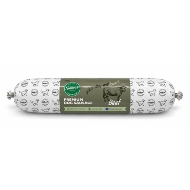 Premium Dog Sausage okse 400 g