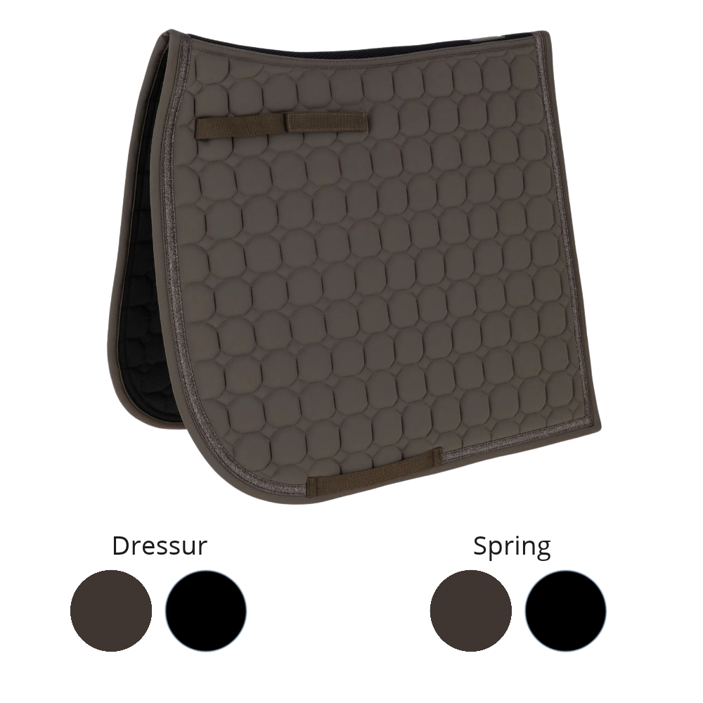 Covalliero AW26 Underlag - 17" Spring, Sort